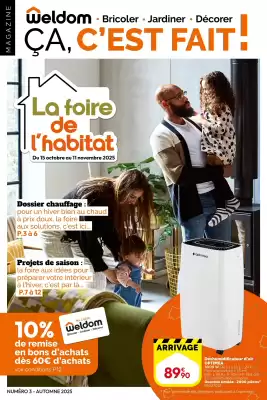 Catalogue Weldom (valable jusqu'au 11-11)