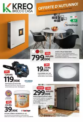 Volantino Kreo Brico e Casa (valido fino al 9-11)