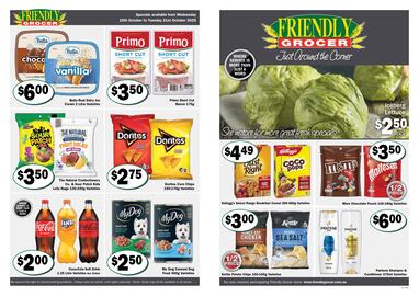 Friendly Grocer catalogue week 42 Page 1