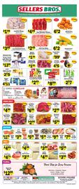 Sellers Bros weekly ad week 42 Page 1