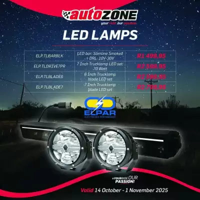AutoZone catalogue (valid until 1-11)