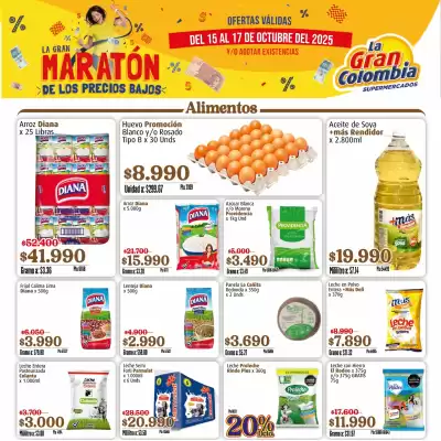 Catálogo La Gran Colombia (válido hasta 17-10)