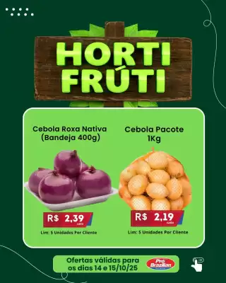 Catálogo Supermercados Pró Brazilian (válido até 15-10)