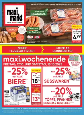 Maximarkt Flugblatt (gültig bis 22-10)