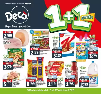 Volantino Deco Market (valido fino al 27-10)