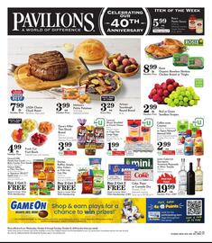 Pavilions weekly ad week 42 Page 1