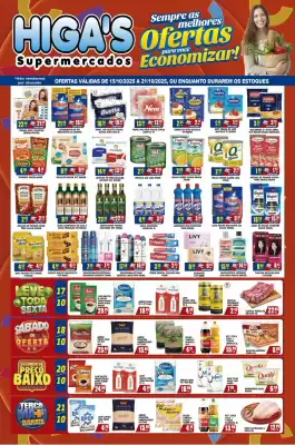 Folheto Higa's Supermercado (válido até 21-10)