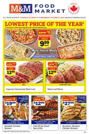 M & M Food Market flyer Page 1