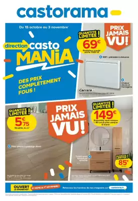 Catalogue Castorama (valable jusqu'au 3-11)