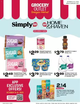 Grocery Outlet weekly ad (valid until 21-10)