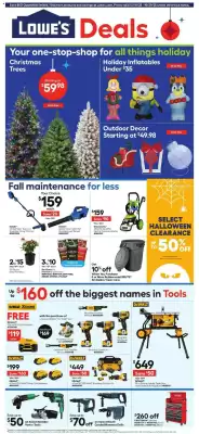 Lowe's weekly ad (valid until 29-10)