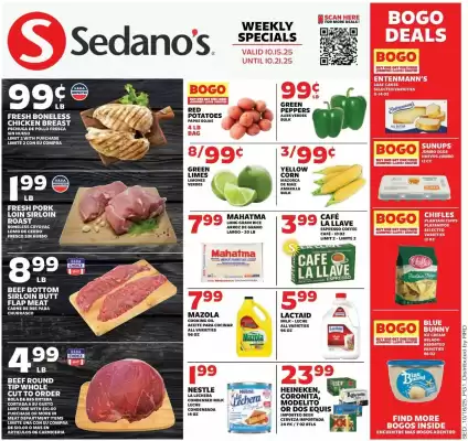 Sedano's weekly ad (valid until 21-10)
