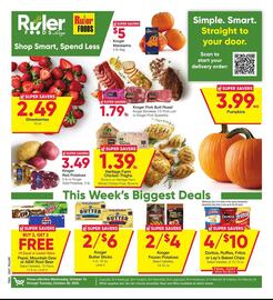 Ruler Foods weekly ad Page 1