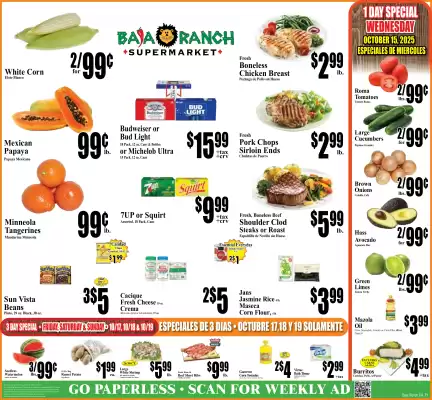 Baja Ranch weekly ad (valid until 21-10)