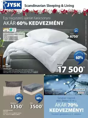 JYSK akciós újság (érvényes eddig: 30-11)