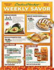 Central Market weekly ad week 42 Page 1