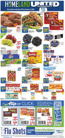 Homeland Market weekly ad week 42 Page 1