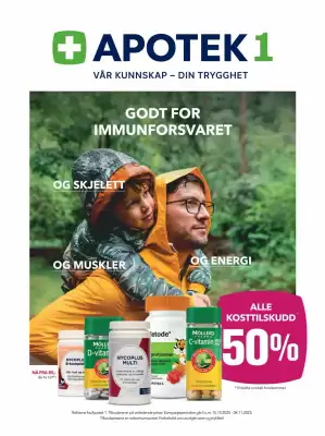 Apotek 1 kundeavis (gyldig til 4-11)