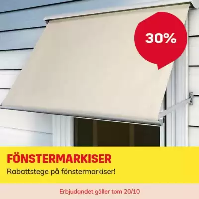 Byggmax reklamblad (giltig till och med 20-10)