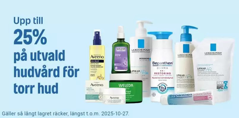 Apotea reklamblad (giltig till och med 27-10)