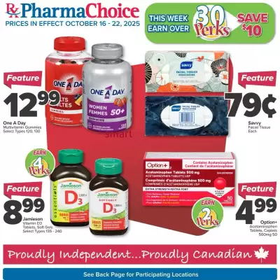 PharmaChoice flyer (valid until 22-10)