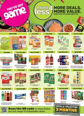 Game catalogue (valid until 31-10)