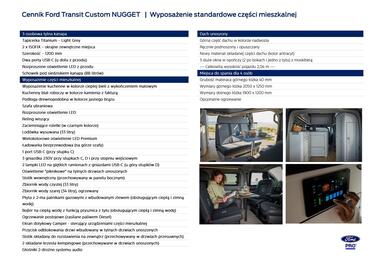 Ford gazetka | Transit Custom Nugget Strona 6