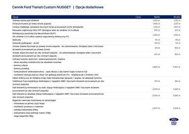 Ford gazetka | Transit Custom Nugget Strona 8