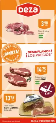 Folleto Supermercados Deza (válido hasta el 17-10)