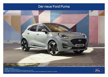 Ford Flugblatt | Puma Seite 1