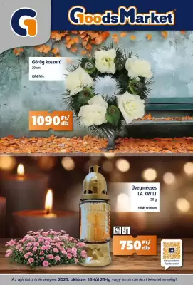 Goods Market akciós újság (érvényes eddig: 25-10)