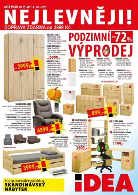 IDEA nábytek leták (platné do 31-10)