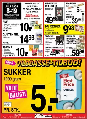ABC Lavpris tilbudsavis (gælder indtil 21-10)