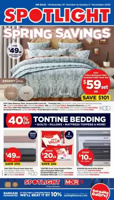 Spotlight catalogue (valid until 2-11)