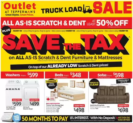Tepperman's flyer (valid until 22-10)