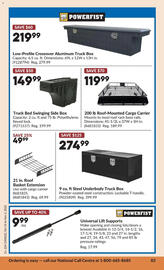 Princess Auto flyer Page 104