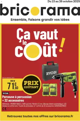 Catalogue Bricorama (valable jusqu'au 26-10)