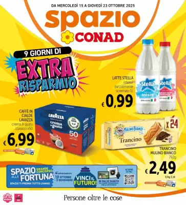 Volantino Spazio Conad (valido fino al 22-10)