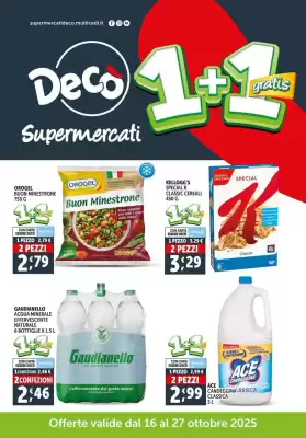 Volantino Deco Supermercati (valido fino al 27-10)