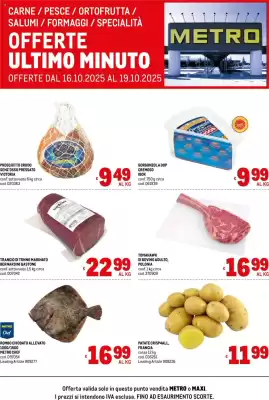 Volantino Metro (valido fino al 19-10)