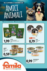 Volantino Famila | Animali Pagina 1