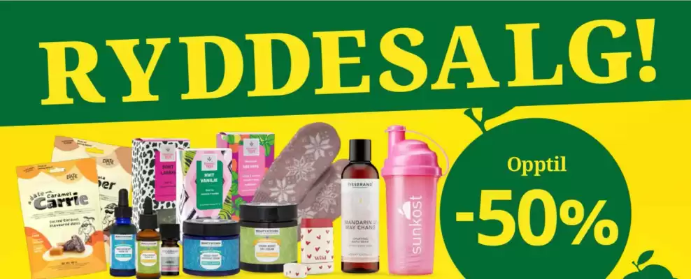 Sunkost kundeavis (gyldig til 29-10)