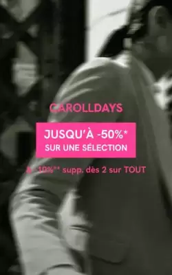 Catalogue Caroll (valable jusqu'au 31-10)