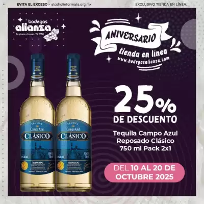 Folleto Bodegas Alianza (válido hasta 20-10)