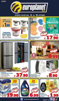Volantino Europlanet Casa (valido fino al 26-10)