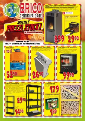 Volantino Mondo Brico (valido fino al 16-11)