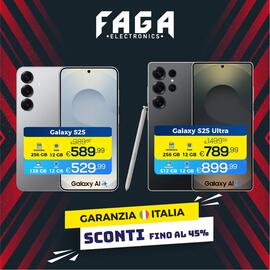 Volantino Faga Electronics Pagina 1