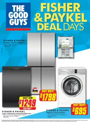 The Good Guys catalogue (valid until 19-10)