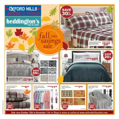 Oxford Mills flyer (valid until 11-11)