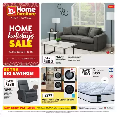 Home Furniture flyer (valid until 11-11)